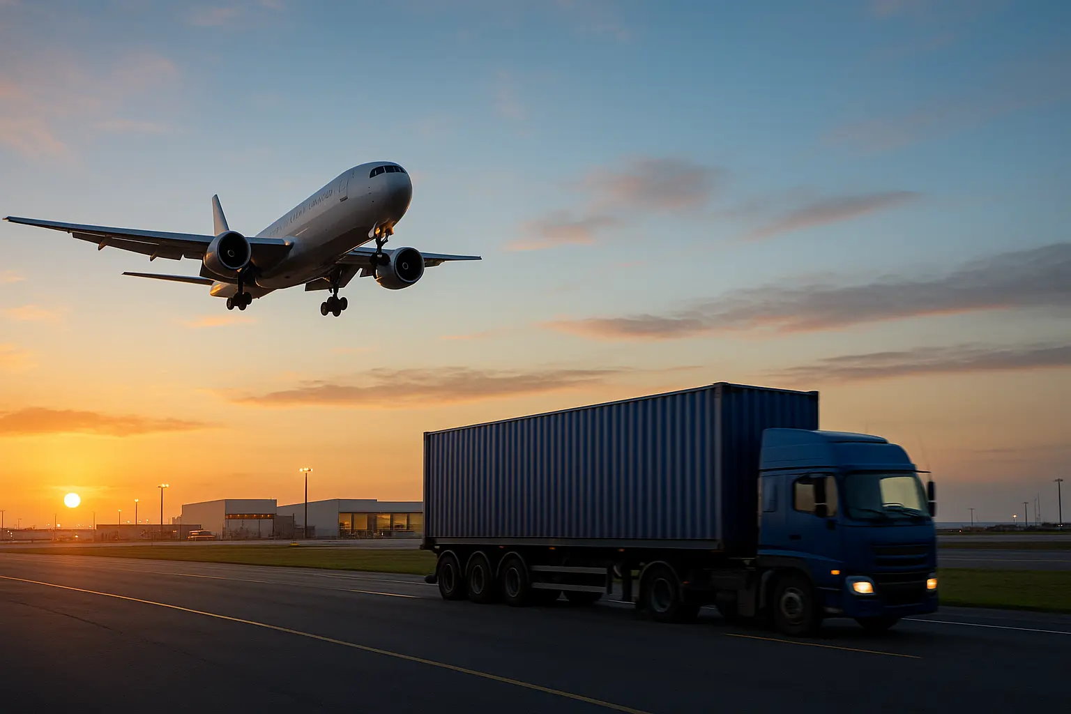 Air and sea transport for international moving