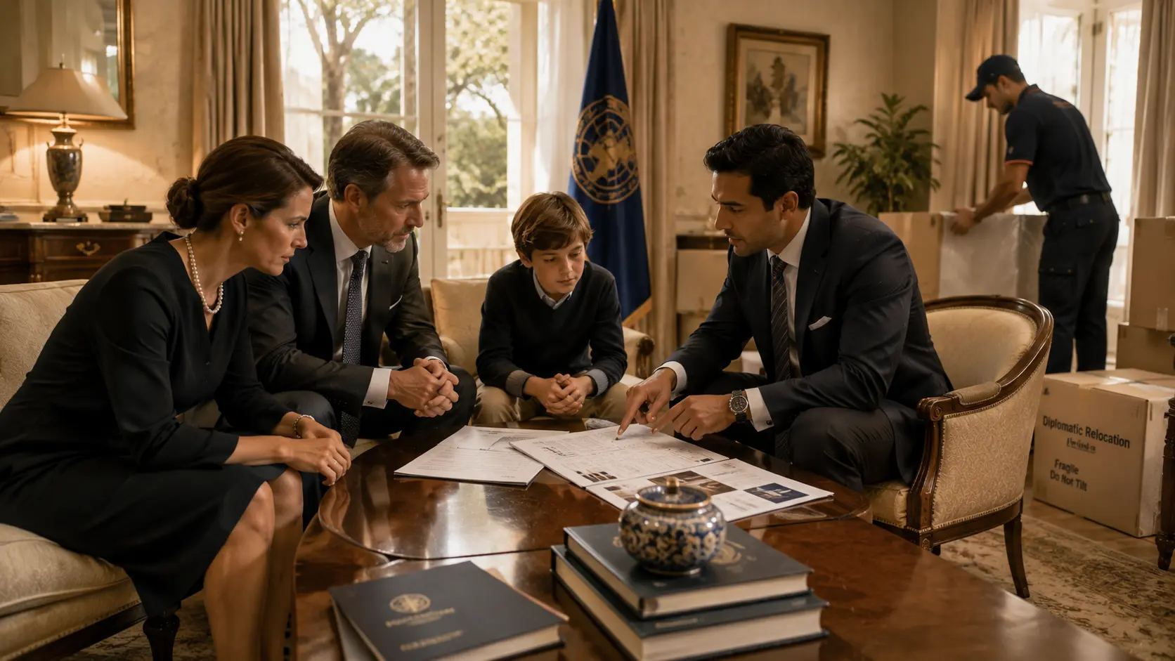 Institutional guidance for diplomatic mobility