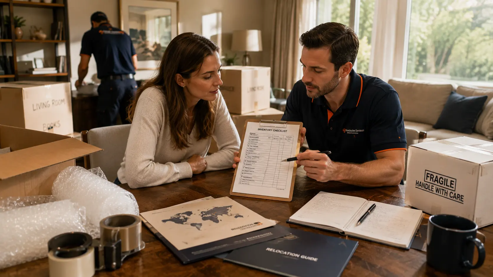 International moving assessment and planning